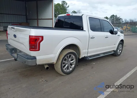 2015 Ford F-150 Lariat из США, поврежденный, VIN 1FTEW1CG5FKD74443